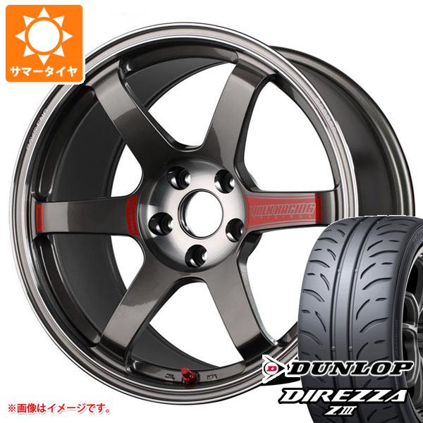 サマータイヤ 265/35R18 93W ダンロップ ディレッツァ Z3 レイズ ボルクレーシング TE37 サーガ SL 9.5 18 :t37sgsl 24589:タイヤ1番