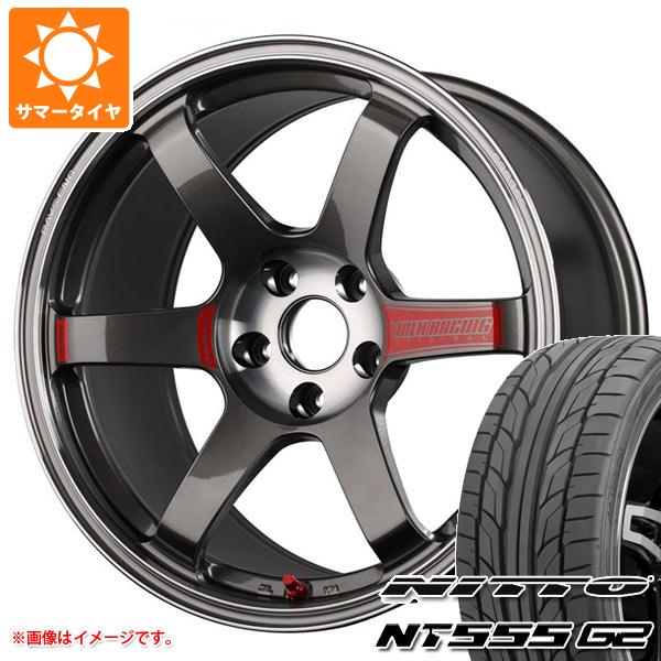 RAYS - 炎節タイア 245/40R18 97Y XL ニットー NT555 G2 レイズ ボルクレーシング TE37 サーガ SL 8.5-18
