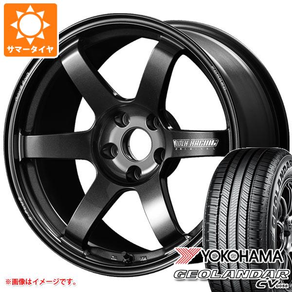 サマータイヤ 235/55R20 102V ヨコハマ ジオランダー CV G058 レイズ ボルクレーシング TE37 サーガ Sプラス 8.5-20