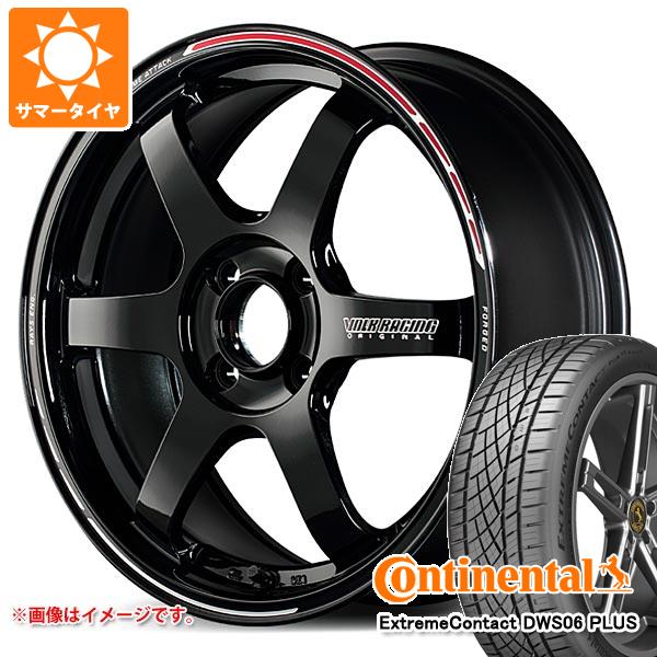 サマータイヤ 205/45R16 83W コンチネンタル エクストリームコンタクト DWS06 プラス ボルクレーシング TE37 ソニック タイムアタックエディション 6.5-16
