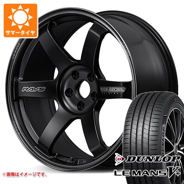 サマータイヤ 235/40R19 96W XL ダンロップ ルマン5 LM5+ レイズ ボルクレーシング TE37 サーガ Sプラス ブラックシャドー 8.5-19
