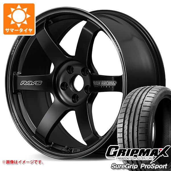 RAYS - 朱夏タイア 245/45R19 102Y XL グリップマックス シュアグリップ 労働者階級運動競技 レイズ ボルクレーシング TE37 サーガ Sつけ加える 黒いこと影ぼうし 8.5-19 タイヤ、ホイール-自動車-夏タイヤ、ホイールセット