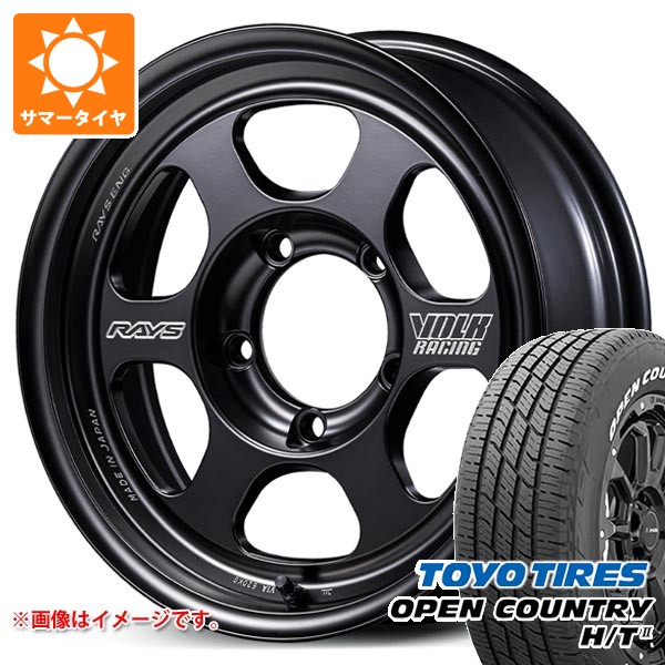 RAYS 5本セット スズキ ジムニーノマド JC74W用 サマータイヤ オープン 
