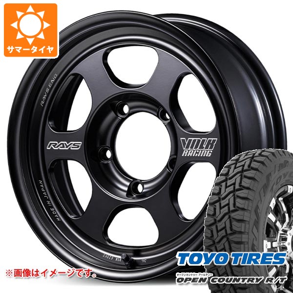 RAYS - 5本仕かける スズキ ジムニーノマド JC74W用 炎節タイア 明けひろげカントリー R/T LT225/70R16 102/99Q 白いこと水茎の跡 TE37XT for J 黒いこと影ぼうし 6.0-16