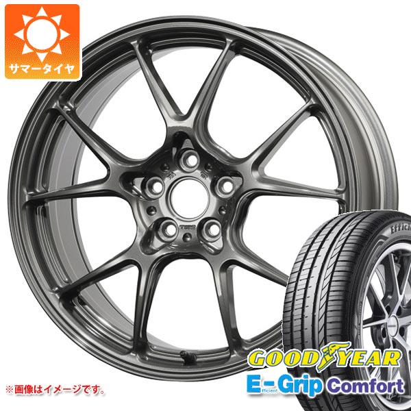 サマータイヤ 215/45R17 91W XL グッドイヤー エフィシエントグリップコンフォート TWS モータースポーツ T66-F プロ2 GR86/BRZ用 7.5-17