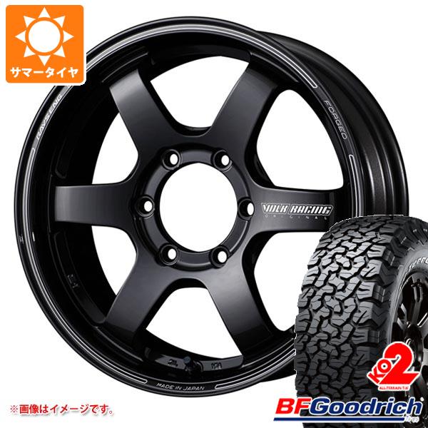 サマータイヤ 285/65R18 125/122R BFグッドリッチ オールテレーンT/A KO2 ホワイトレター レイズ ボルクレーシング TE37SB 8.5 18 :te37sb 24243:タイヤ1番