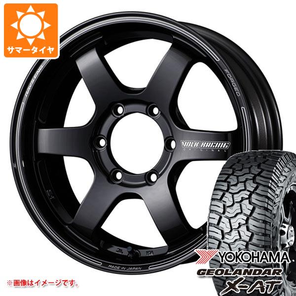 サマータイヤ 265/60R18 119/116Q ヨコハマ ジオランダー X AT G016 ブラックレター レイズ ボルクレーシング TE37SB 8.5 18 :te37sb 38031:タイヤ1番