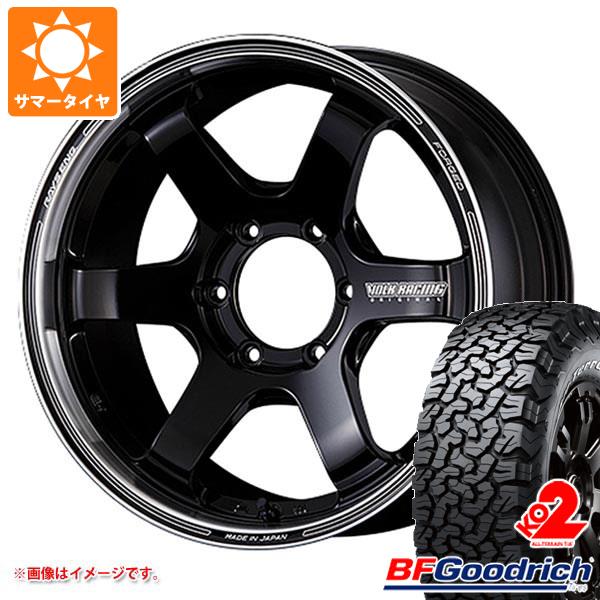 ハイラックス 120系用 サマータイヤ BFグッドリッチ オールテレーンT/A KO2 LT265/60R18 119/116S ブラックレター ボルクレーシング TE37SB ツアラー 8.5 18 :te37sbt 24241 t80997yt:タイヤ1番