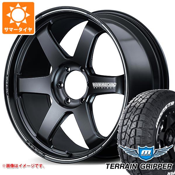 5本セット FJクルーザー 10系用 サマータイヤ モンスタ テレーングリッパー LT275/55R20 120/117Q ホワイトレター レイズ TE37 ウルトラ X 8.5-20