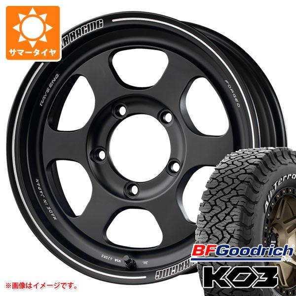 5本セット ジムニーシエラ JB74W用 サマータイヤ BFグッドリッチ オールテレーンT/A KO3 LT225/70R16 ホワイトレター ボルクレーシング TE37XT FOR J 6.0 16 : te37xtjs 42576 s861006zk 5 : タイヤ1番