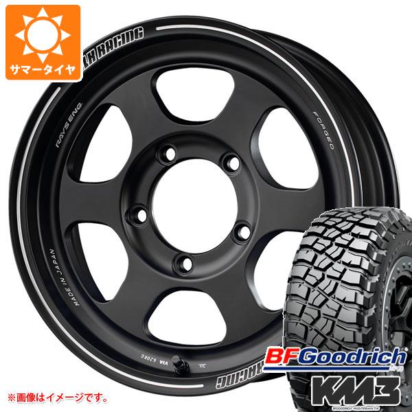 5本セット ジムニーシエラ JB74W用 サマータイヤ BFグッドリッチ マッドテレーンT/A KM3 LT225/75R16 115/112Q レイズ ボルクレーシング TE37XT FOR J 6.0 16 :te37xtjs 30405 s861005zk 5:タイヤ1番