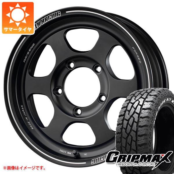 ジムニーシエラ JB74W用 サマータイヤ グリップマックス マッドレイジ R/T MAX LT225/70R16 102/99R ホワイトレター レイズ TE37XT FOR J 6.0 16 :te37xtjs 36504 s861006zk:タイヤ1番