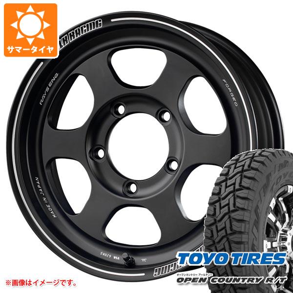 ジムニー JB64W用 2024年製 サマータイヤ トーヨー オープンカントリー R/T 215/70R16 100Q ブラックレター レイズ ボルクレーシング TE37XT FOR J 5.5 16 : te37xtj 32618 s86768zk : タイヤ1番