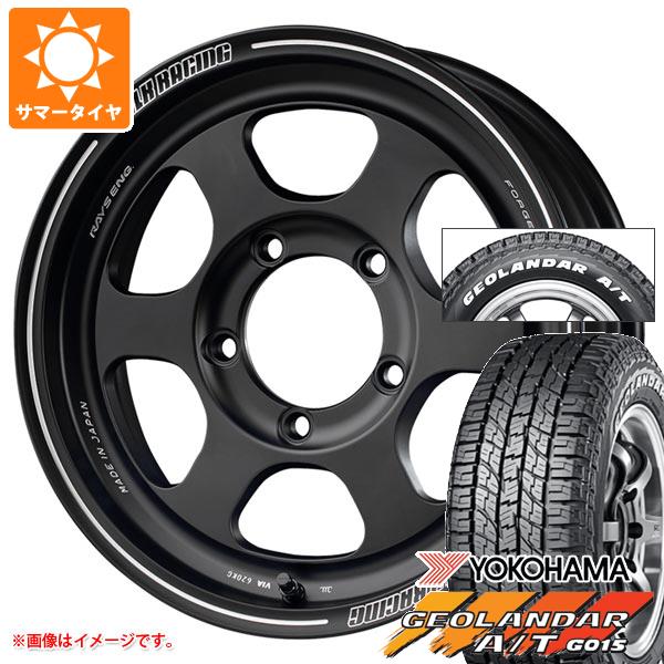 ジムニーシエラ JB74W用 サマータイヤ ヨコハマ ジオランダー A/T G015 185/85R16 105/103N LT ホワイトレター レイズ ボルクレーシング TE37XT FOR J 6.0 16 :te37xtjs 38494 s86769zk:タイヤ1番