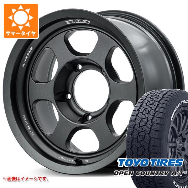 5本セット ランドクルーザー70 GRJ76K用 サマータイヤ トーヨー オープンカントリー A/T3 265/70R16 112T ホワイトレター TE37XT LTD 8.0-16｜tire1ban