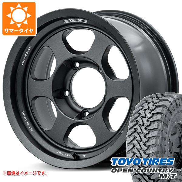 5本セット ランドクルーザー70 GRJ76K用 サマータイヤ トーヨー オープンカントリー M/T LT265/75R16 123/120P ブラックレター TE37XT LTD 8.0-16｜tire1ban