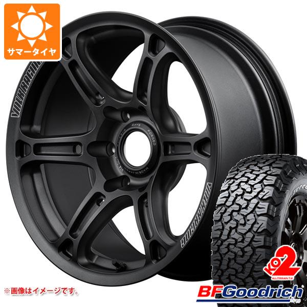 サマータイヤ 265/65R17 120/117S BFグッドリッチ オールテレーンT/A KO2 ホワイトレター レイズ ボルクレーシング TE37XTR 8.0 17 :te37xtr 33720:タイヤ1番