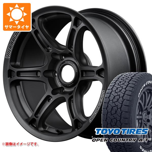 サマータイヤ 265/70R17 115T トーヨー オープンカントリー A/T3 ホワイトレター レイズ ボルクレーシング TE37XTR 8.0 17 :te37xtr 41270:タイヤ1番