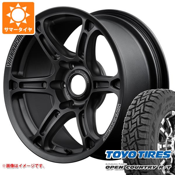 サマータイヤ 265/65R17 112Q トーヨー オープンカントリー R/T ホワイトレター レイズ ボルクレーシング TE37XTR 8.0 17 :te37xtr 35679:タイヤ1番