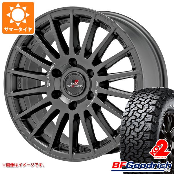 ランドクルーザー300用 サマータイヤ BFグッドリッチ オールテレーンT/A KO2 LT265/65R18 122/119R ホワイトレター OZ ラリーデザート TGR WRT 8.0 18 :tgrwrt3 30810 t801038yt:タイヤ1番