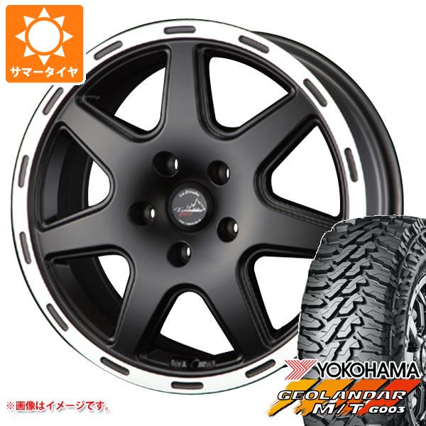 5本セット ジープ ラングラー JK/JL系用 サマータイヤ ヨコハマ ジオランダー M/T G003 LT285/70R17 121/118Q ラ・ストラーダ ティラード クロス :tiradcbw 25911 j27121p 5:タイヤ1番