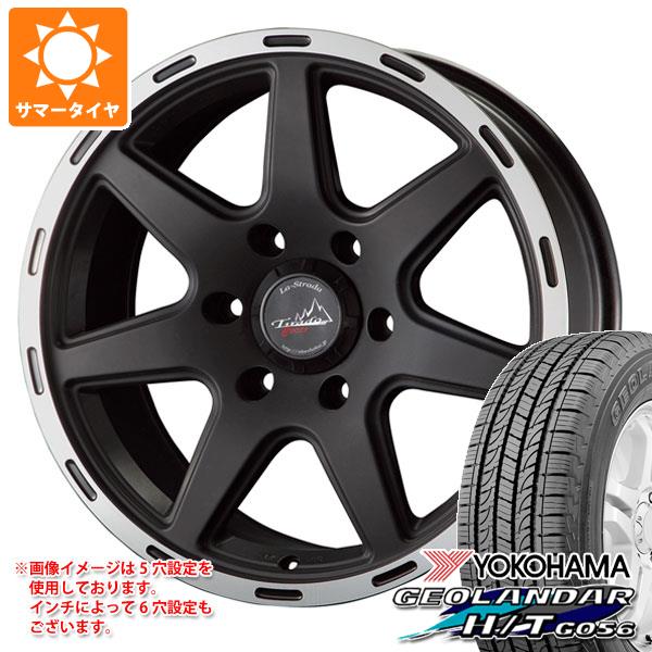 NV350キャラバン E26用 サマータイヤ ヨコハマ ジオランダー H/T G056 195/80R15 107/105L LT ホワイトレター ティラード クロス 6.0 15 :tiracbc 21619 n84710sn:タイヤ1番