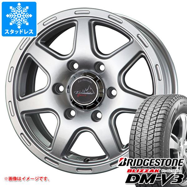 スタッドレスタイヤ ブリヂストン ブリザック DM-V3 265/70R17 115Q ラ・ストラーダ ティラード クロス 7.5-17