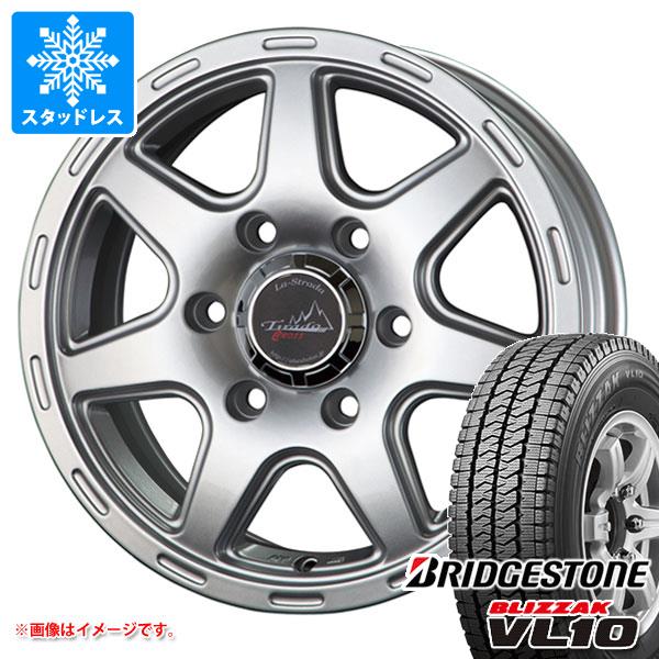 ブリザック - 御機嫌はやりっ児 200系用 スタッドレス ブリヂストン VL10 195/80R15 107/105N ラ・ストラーダ ティラード 差し交わす 自動車-冬タイヤ、ホイールセット