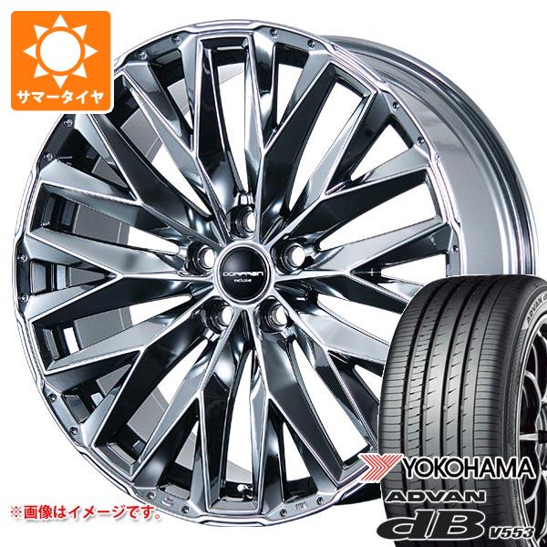 トヨタ クラウン スポーツ 37系用 サマータイヤ ヨコハマ アドバン デシベル V553 235/45R21 101V XL ドルフレン エクスクルーシブ TLM-01 8.5-21