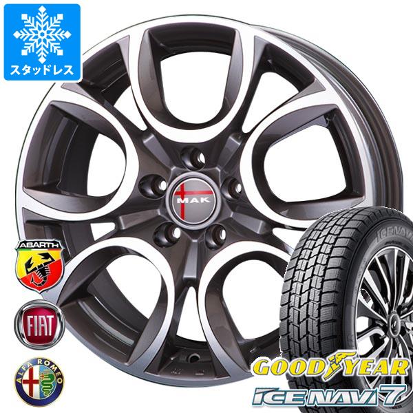 フィアット 500X 334系用 2023年製 スタッドレス グッドイヤー アイスナビ7 215/55R17 94Q MAK トリノ｜tire1ban