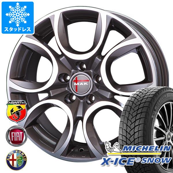 フィアット 500e FA1系用 スタッドレス ミシュラン エックスアイススノー 185/65R15 92T XL MAK トリノ｜tire1ban