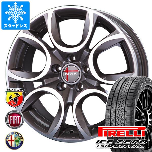 フィアット 500X 334系用 2023年製 スタッドレス ピレリ アイスゼロアシンメトリコ 215/60R16 99H XL MAK トリノ｜tire1ban