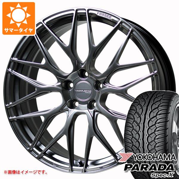 PARADA Spec-X - 朱夏タイア 255/40R20 101V REINF ヨコハマ パラダ 仕樣-X PA02 トラフィックスター フォージド TSF-01 8.5-20 タイヤ、ホイール-自動車