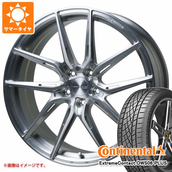 2023年製 サマータイヤ 245/45R19 98Y コンチネンタル エクストリームコンタクト DWS06 プラス トラフィックスター フォージド TSF 02 8.0 19 正規品 :tsf02brs 36690:タイヤ1番