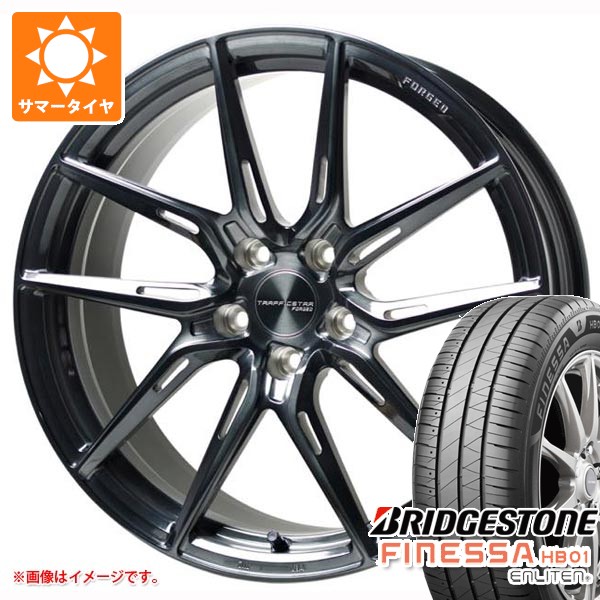 サマータイヤ 245/45R19 102W XL ブリヂストン フィネッサ HB01 トラフィックスター フォージド TSF-02 8.0-19