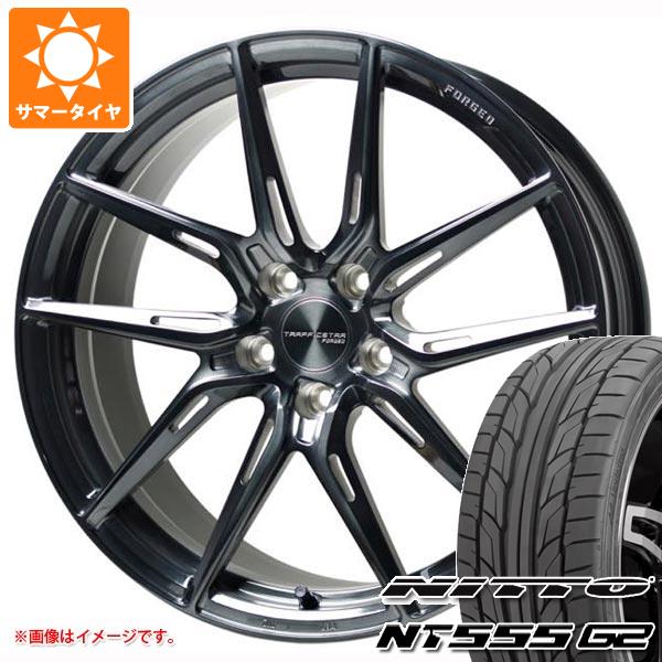 サマータイヤ 225/35R19 88Y XL ニットー NT555 G2 トラフィックスター フォージド TSF 02 8.0 19 :tsf02bsc 24095:タイヤ1番