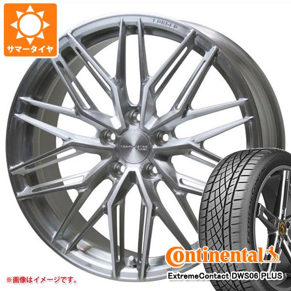 2023年製 サマータイヤ 245/45R19 98Y コンチネンタル エクストリームコンタクト DWS06 プラス トラフィックスター フォージド TSF 03 8.0 19 正規品 :tsf03brs 36690:タイヤ1番