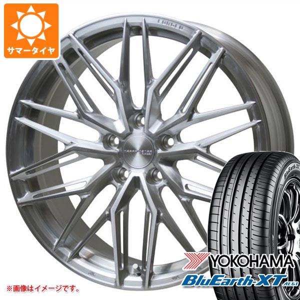 サマータイヤ 225/55R19 99V ヨコハマ ブルーアースXT AE61 トラフィックスター フォージド TSF 03 8.0 19 :tsf03brs 34385:タイヤ1番