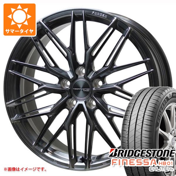 サマータイヤ 245/45R19 102W XL ブリヂストン フィネッサ HB01 トラフィックスター フォージド TSF-03 8.0-19
