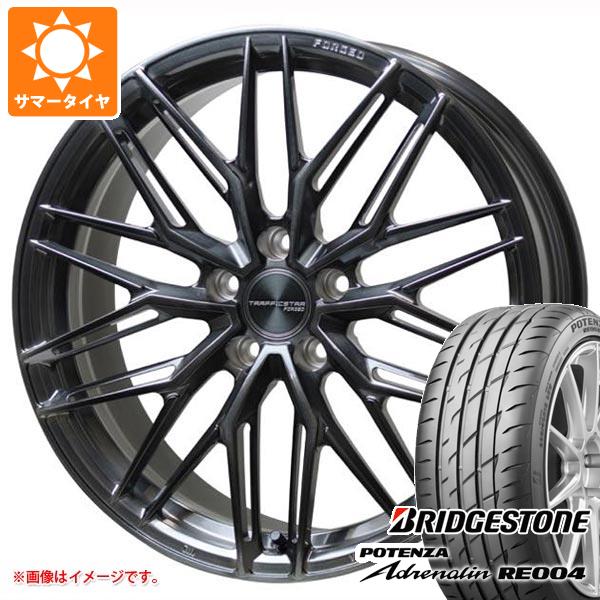 サマータイヤ 225/40R19 93W XL ブリヂストン ポテンザ アドレナリン RE004 トラフィックスター フォージド TSF 03 8.0 19 : tsf03bsc 34114 : タイヤ1番