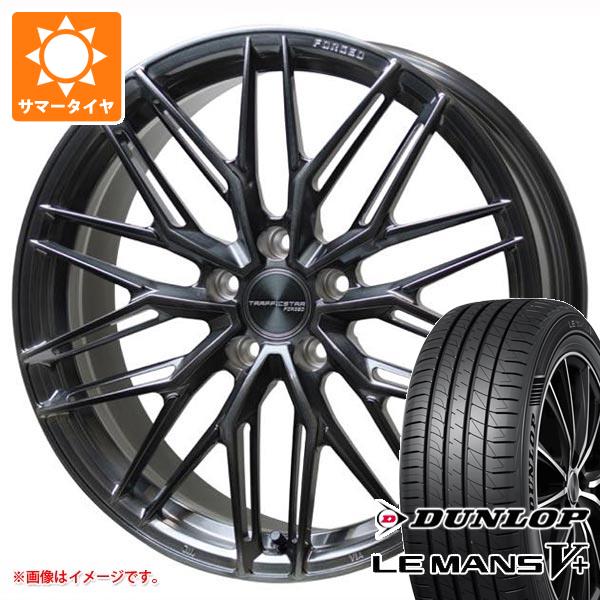 サマータイヤ 245/45R19 98W ダンロップ ルマン5 LM5+ トラフィックスター フォージド TSF-03 8.0-19
