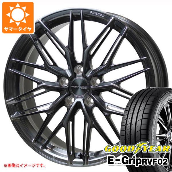 サマータイヤ 245/45R19 102W XL グッドイヤー エフィシエントグリップ RVF02 トラフィックスター フォージド TSF 03 8.0 19 : tsf03bsc 36612 : タイヤ1番