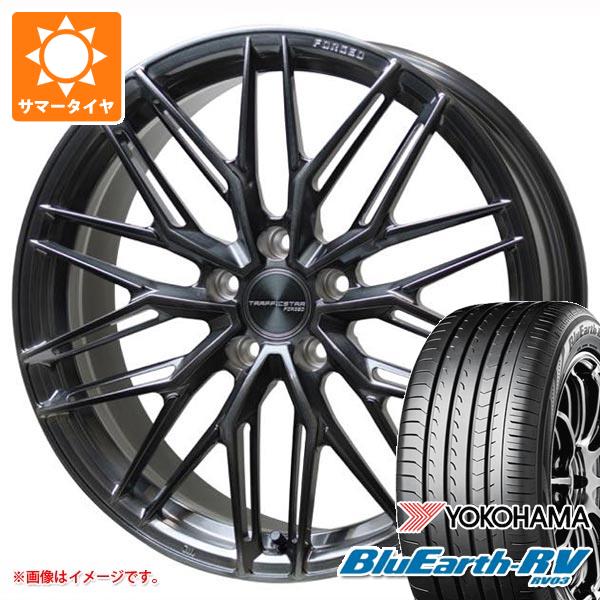 BluEarth - 朱夏タイア 245/40R19 98W XL ヨコハマ 青碧地びたRV RV03 トラフィックスター フォージド TSF-03 8.0-19 タイヤ、ホイール-車、バイク、自転車