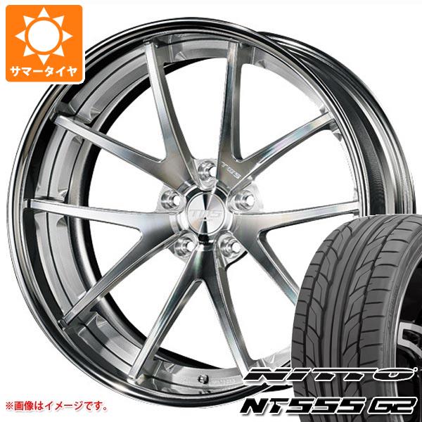 サマータイヤ 225/45R19 96Y XL ニットー NT555 G2 TWS ライツェント WS05 8.0 19 :twsws05 24101:タイヤ1番