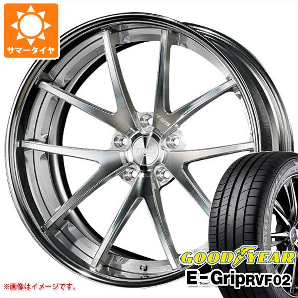 サマータイヤ 225/55R19 103W XL グッドイヤー エフィシエントグリップ RVF02 TWS ライツェント WS05 8.0 19 :twsws05 36613:タイヤ1番