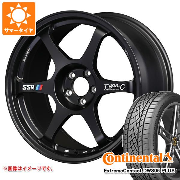 サマータイヤ 245/50R18 100W コンチネンタル エクストリームコンタクト DWS06 プラス SSR タイプC フォージド 8.5-18