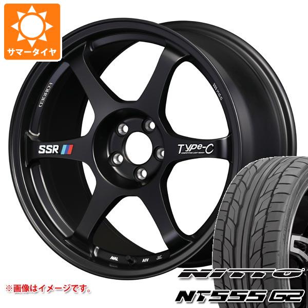 ホンダ シビック タイプR FK8用 サマータイヤ ニットー NT555 G2 245/40R18 97Y XL SSR タイプC フォージド 9.5-18