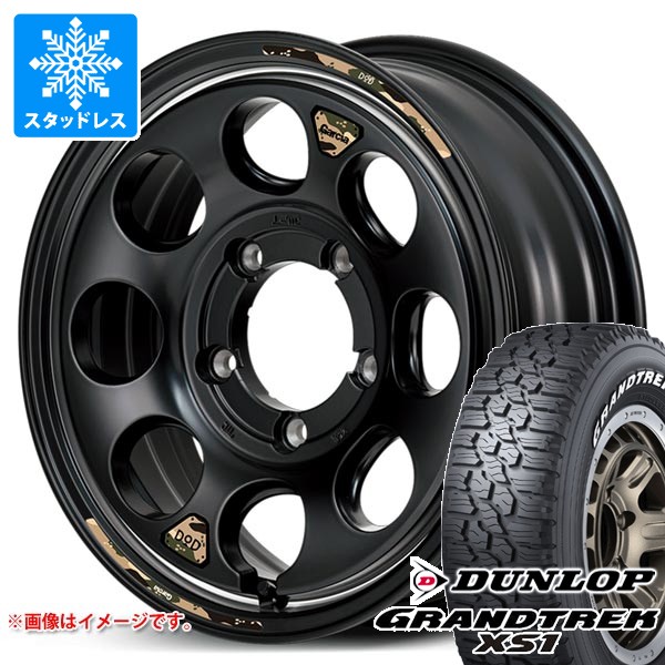 GRANDTREK - スズキ ジムニーノマド JC74W用 スタッドレス ダンロップ グラントレック XS1 185/85R16 105/103L LT 白いこと水茎の跡 ウシャリン