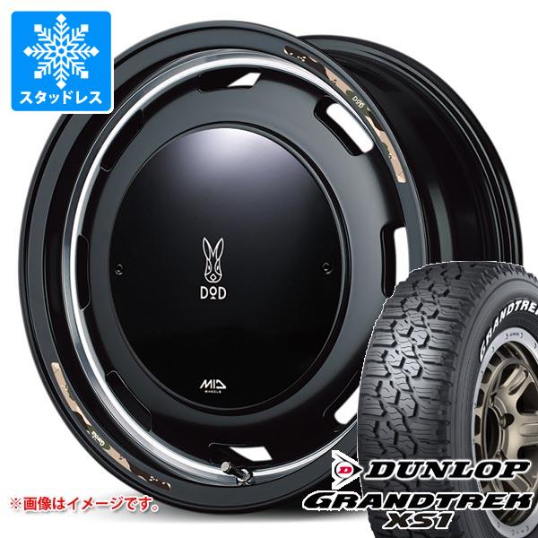 GRANDTREK - スズキ ジムニーシエラ JB74W用 スタッドレス ダンロップ グラントレック XS1 185/85R16 105/103L LT 白いこと水茎の跡 ウシャリントバリ
