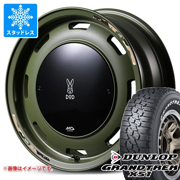 GRANDTREK - スズキ ジムニーノマド JC74W用 スタッドレス ダンロップ グラントレック XS1 185/85R16 105/103L LT 白いこと水茎の跡 ウシャリントバリ